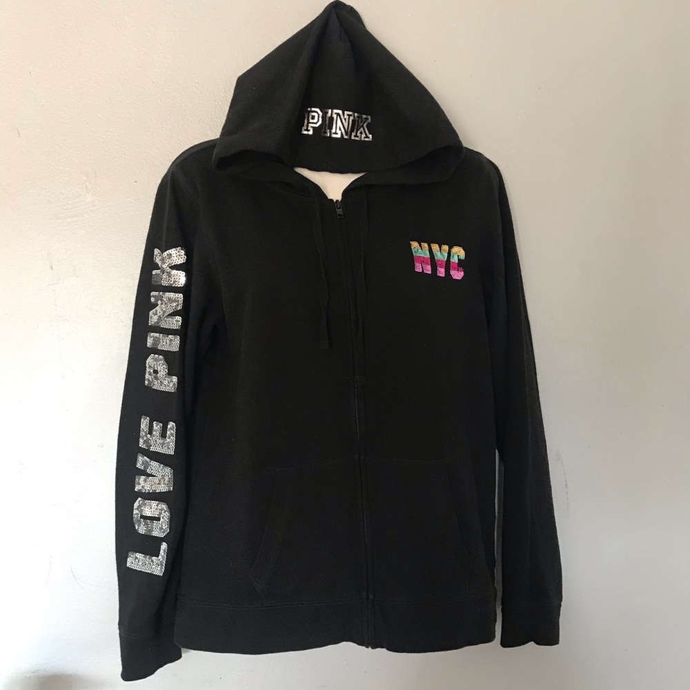 😋pink Victoria secret sweater size XS